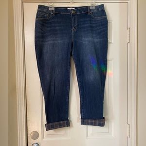 Lane Bryant Flex Magic Waistband Signature Fit Mid-Rise Boyfriend Jeans